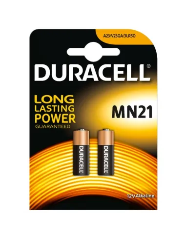 Duracell Pila Alcalina MN21 LR23A 12V Blister*2