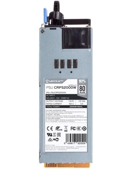 Fuente de Alimentación Unykach PSUCRPS2000WR