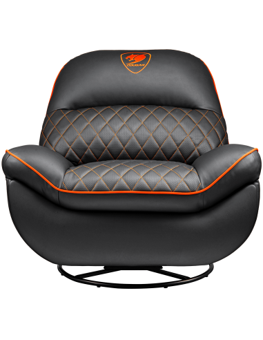 Cougar Overlord Sillón Gaming Negro y Naranja