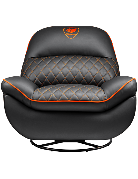 Cougar Overlord Sillón Gaming Negro y Naranja
