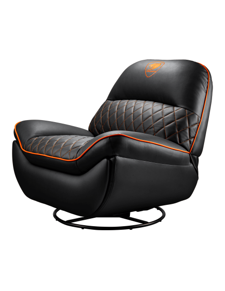 Cougar Overlord Sillón Gaming Negro y Naranja