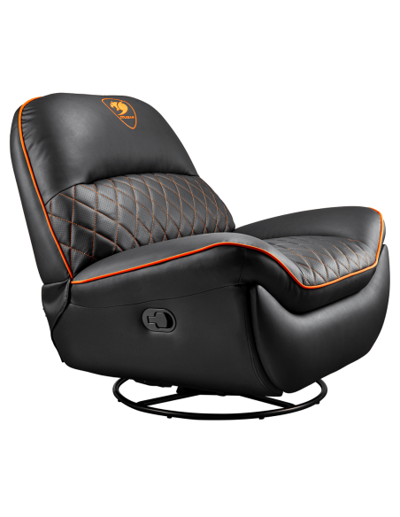 Cougar Overlord Sillón Gaming Negro y Naranja