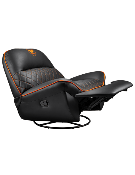 Cougar Overlord Sillón Gaming Negro y Naranja