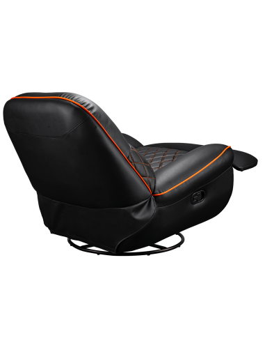 Cougar Overlord Sillón Gaming Negro y Naranja