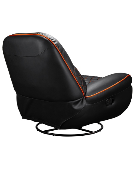 Cougar Overlord Sillón Gaming Negro y Naranja