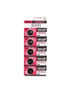 Maxell  Pila Botón Litio CR2025 3V Blister 5-AISPIL0140