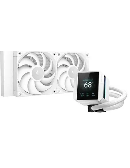 Deepcool Mystique 240 WH Kit de Refrigeración Líquida 240mm Blanca