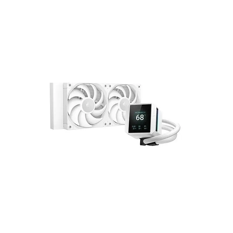 Deepcool Mystique 240 WH Kit de Refrigeración Líquida 240mm Blanca