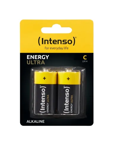 Intenso Pila Alcalina energy ultra CLR14 Pack-2