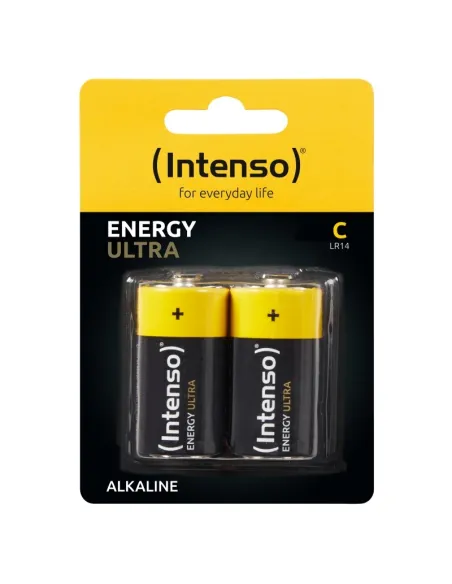 Intenso Pila Alcalina energy ultra CLR14 Pack-2