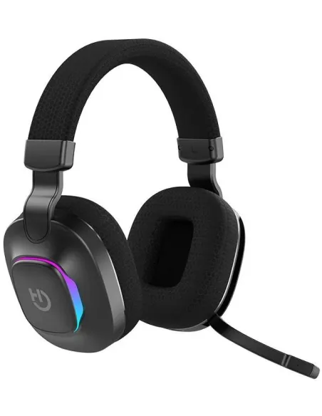 Hiditec VORTEX ARGB Auriculares Inalámbricos Negros