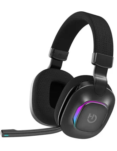 Hiditec VORTEX ARGB Auriculares Inalámbricos Negros