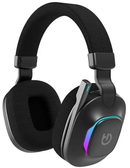 Hiditec VORTEX ARGB Auriculares Inalámbricos Negros
