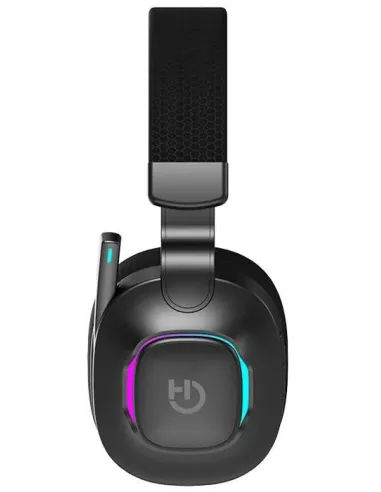 Hiditec VORTEX ARGB Auriculares Inalámbricos Negros