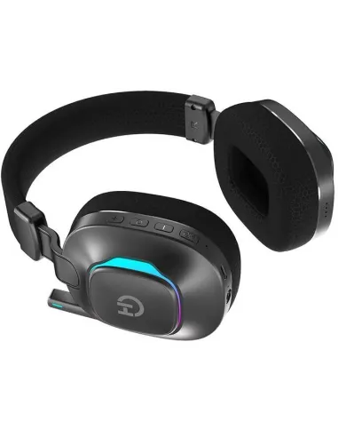 Hiditec VORTEX ARGB Auriculares Inalámbricos Negros
