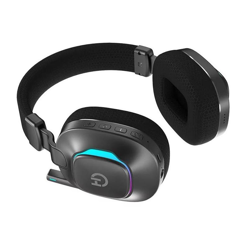 Hiditec VORTEX ARGB Auriculares Inalámbricos Negros