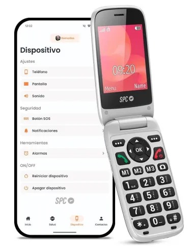 SPC Polaris Teléfono Móvil Senior Negro