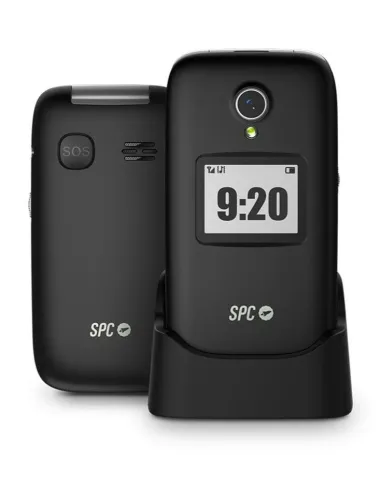SPC Polaris Teléfono Móvil Senior Negro