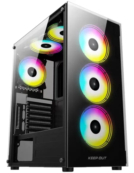 Keep Out XC-210 GLASS USB 3.0 Negra