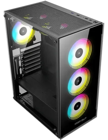 Keep Out XC-210 GLASS USB 3.0 Negra