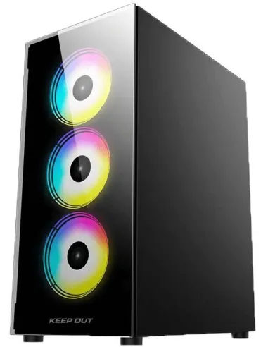 Keep Out XC-210 GLASS USB 3.0 Negra