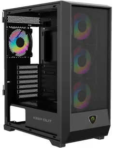 Keep Out XC-501 MESH USB-C 3.0 Negra-ICACSM0830