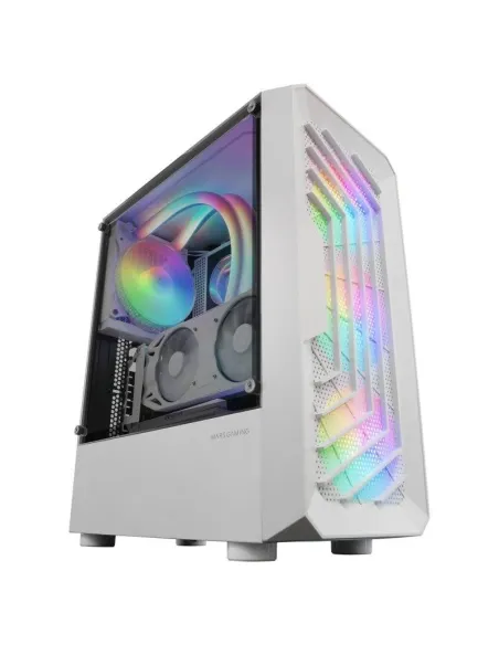 Mars Gaming MC-TOR Semitorre FRGB USB 3.0 con Ventana Blanca