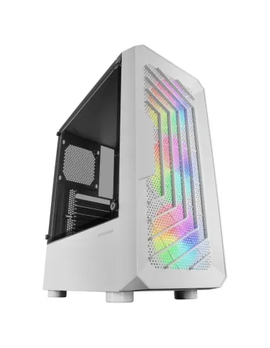 Mars Gaming MC-TOR Semitorre FRGB USB 3.0 con Ventana Blanca
