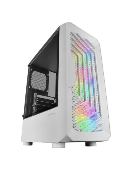 Mars Gaming MC-TOR Semitorre FRGB USB 3.0 con Ventana Blanca