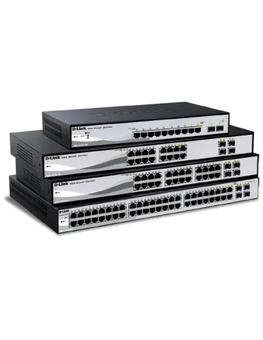D-Link DGS-1210-48/E Smart Switch Gestionado 48 Puertos + 4 Puertos SFP