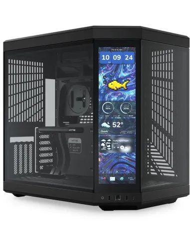 Hyte Y70 Touch Infinite con Pantalla USB 3.2 Negra