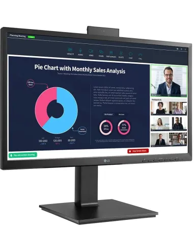 LG 24BP75CPB 23.8" LED IPS 23.8" FullHD 60Hz con Cámara