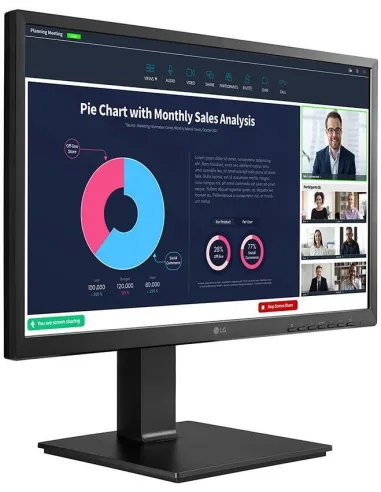 LG 24BP75CPB 23.8" LED IPS 23.8" FullHD 60Hz con Cámara