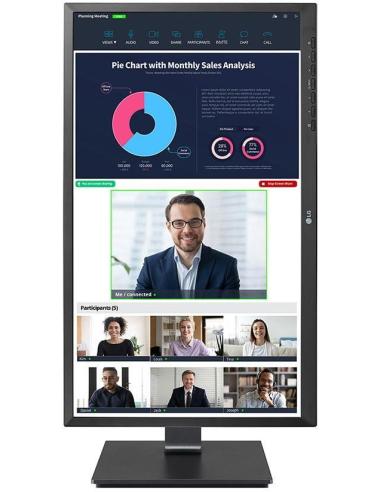 LG 24BP75CPB 23.8" LED IPS 23.8" FullHD 60Hz con Cámara
