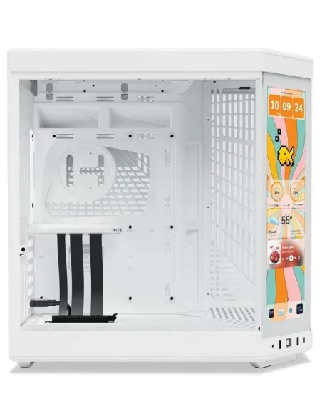 Hyte Y70 Touch Infinite con Pantalla USB 3.2 Blanca