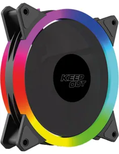 Keep Out XFC-120SR Ventilador 120mm ARGB Negro