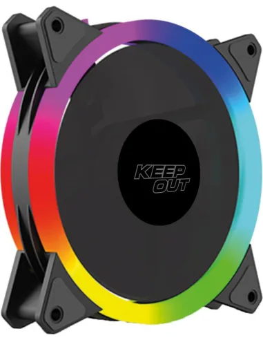 Keep Out XFC-120SR Ventilador 120mm ARGB Negro