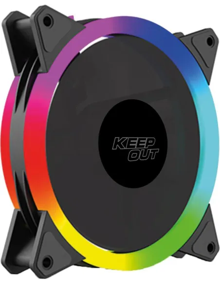 Keep Out XFC-120SR Ventilador 120mm ARGB Negro