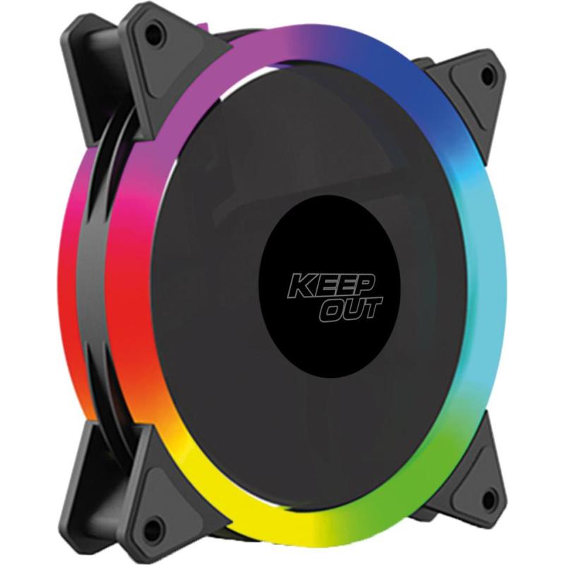 Keep Out XFC-120SR Ventilador 120mm ARGB Negro