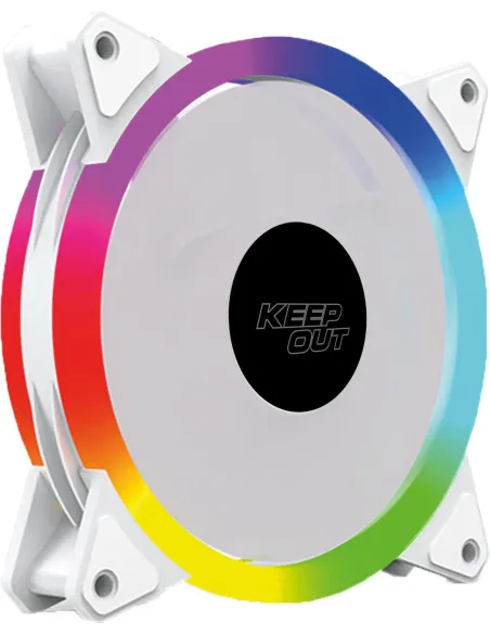 Keep Out XFC-120SRW Ventilador 120mm ARGB Blanco