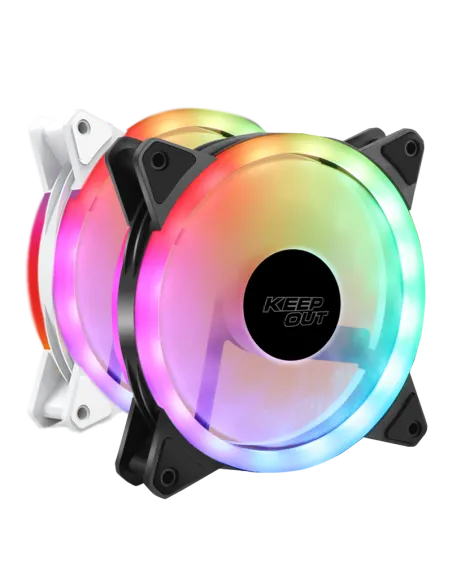 Keep Out XFC-120SRW Ventilador 120mm ARGB Blanco