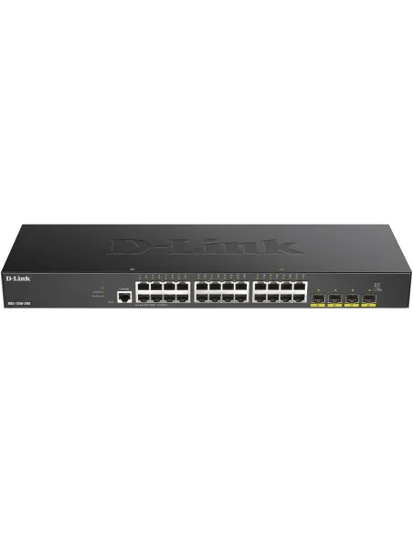 D-Link DGS-1250-28X/E Switch Gestionado 24 Puertos Gigabit + 4 Puertos 10G SFP+
