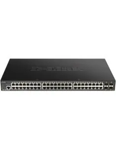 D-Link DGS-1250-52XMP/E Switch PoE 48 Puertos Gigabit + 4 Puertos SF