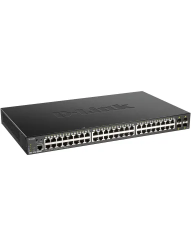 D-Link DGS-1250-52XMP/E Switch PoE 48 Puertos Gigabit + 4 Puertos SF