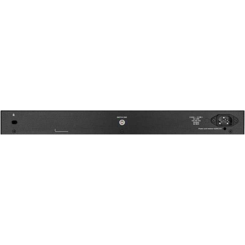 D-Link DGS-1250-52XMP/E Switch PoE 48 Puertos Gigabit + 4 Puertos SF