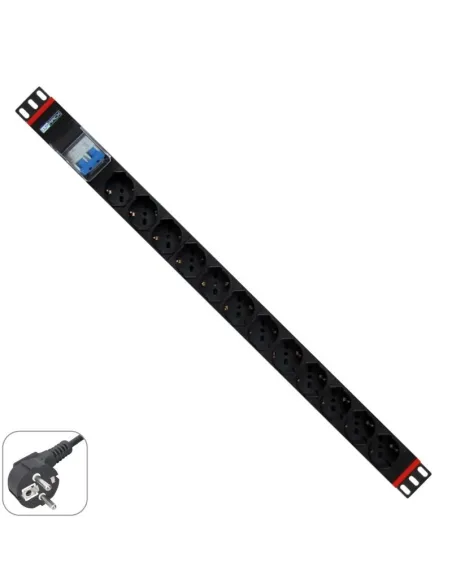 WP Regleta 19" 12 Tomas Schuko