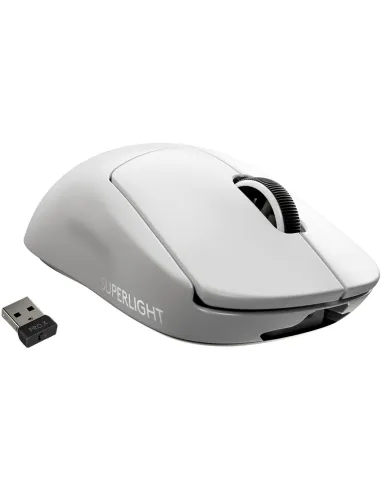 Logitech G Pro X Superlight Ratón Inalámbrico 25600 DPI Blanco