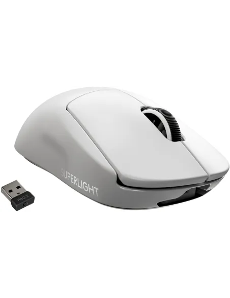 Logitech G Pro X Superlight Ratón Inalámbrico 25600 DPI Blanco