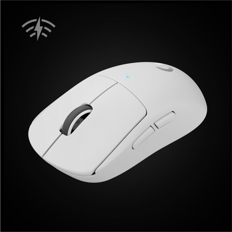 Logitech G Pro X Superlight Ratón Inalámbrico 25600 DPI Blanco