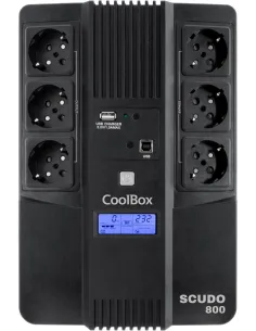 Coolbox Scudo 3 SAI 800VA 480W-SAI60848